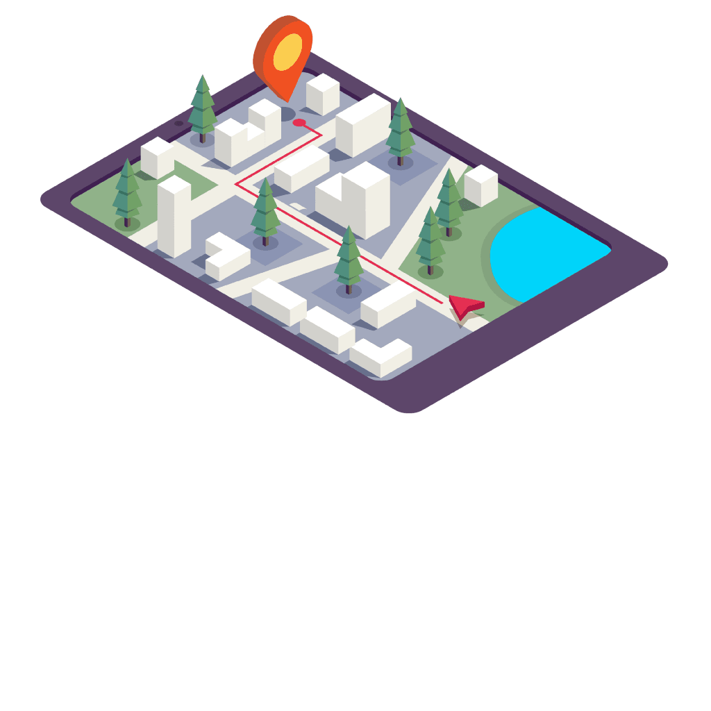 Avchare Field Service Management Software - Dashboard with live map tracking, worker locations, and task management